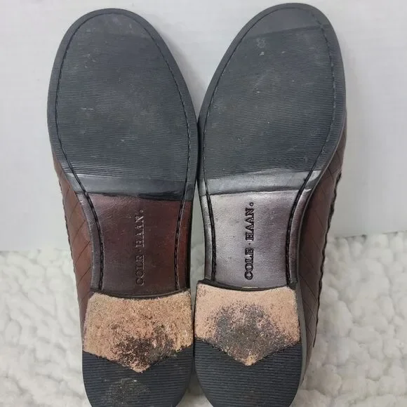 Cole Haan Penny Loafer Womens Size 7B Brown Leather Slip-On F6406 Shoes Good Con - Picture 11 of 11